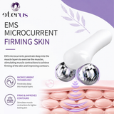 Advanced EMS Microcurrent Facial Toning & Body Sculpting Roller Massager