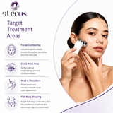 Advanced EMS Microcurrent Facial Toning & Body Sculpting Roller Massager
