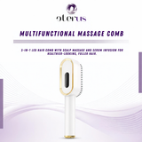 Multi-Functional 3-in-1 Scalp Massager and Oil Applicator Brush