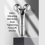 EMS + Vibrating 360 Roller Duel Tightening Face Lift Device