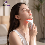 7-in-1 Face & Neck LED Light Sculpting EMS Microcurrent & Thermal Contour Beauty Device