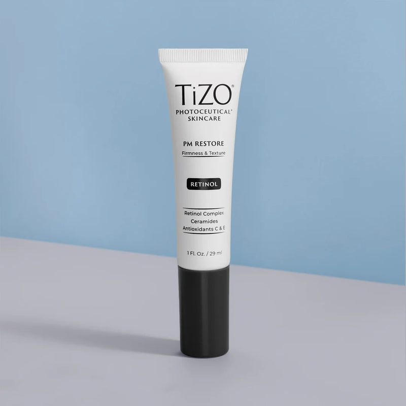 TIZO® PM RESTORE with retinol complex